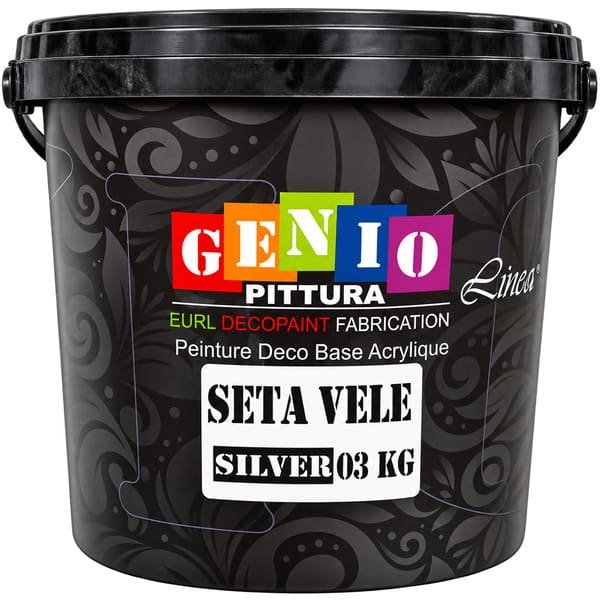 Genio Pittura Seta Vele Silver 3 kg